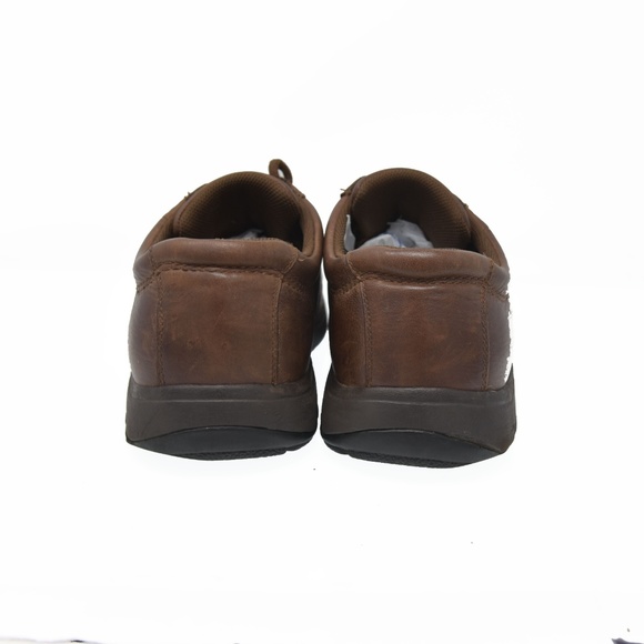 *Dunham Sz 9.5 (2E) Wide Brown Leather Comfort